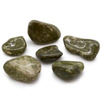 Epidote Snowflake akmuo (6 vnt. L dydžio) Ancient Wisdom